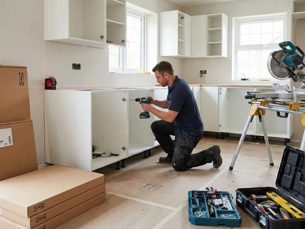 Professionelle Küchenmontage